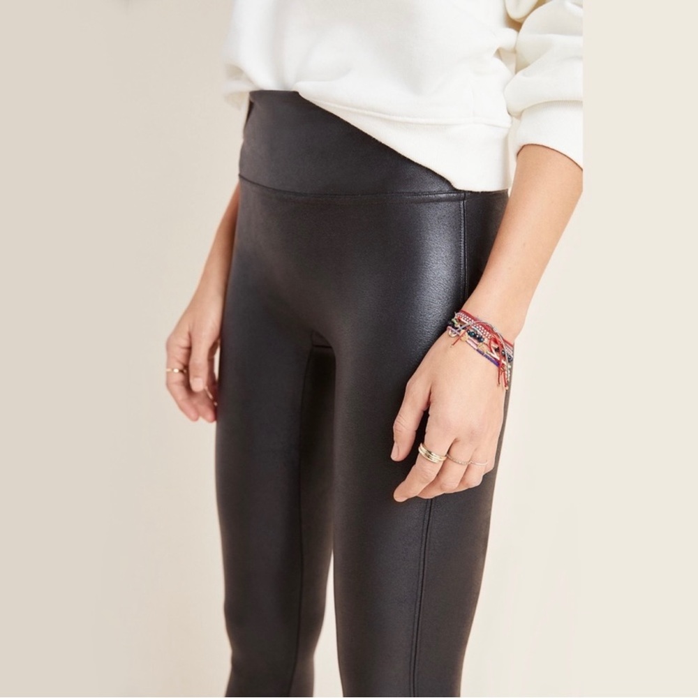 nwot spanx faux leather legging - Picture 8 of 11